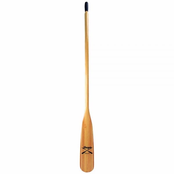 Featuring the Utility Wood Oar blade, oar manufactured by Sawyer shown here from a third angle.