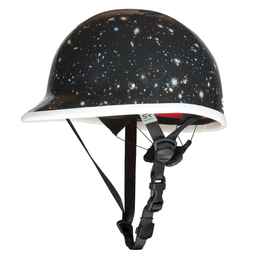 Featuring the Shaggy Helmet helmet, shred ready manufactured by Shred Ready shown here from a fourth angle.