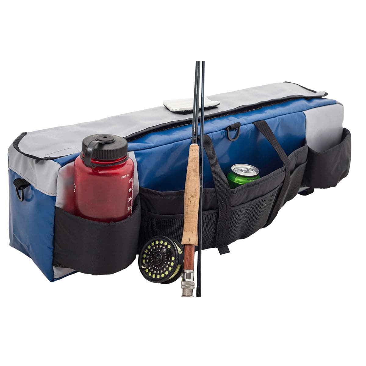 Featuring the XL Splashproof Pocket raft rigging manufactured by AIRE shown here from one angle.