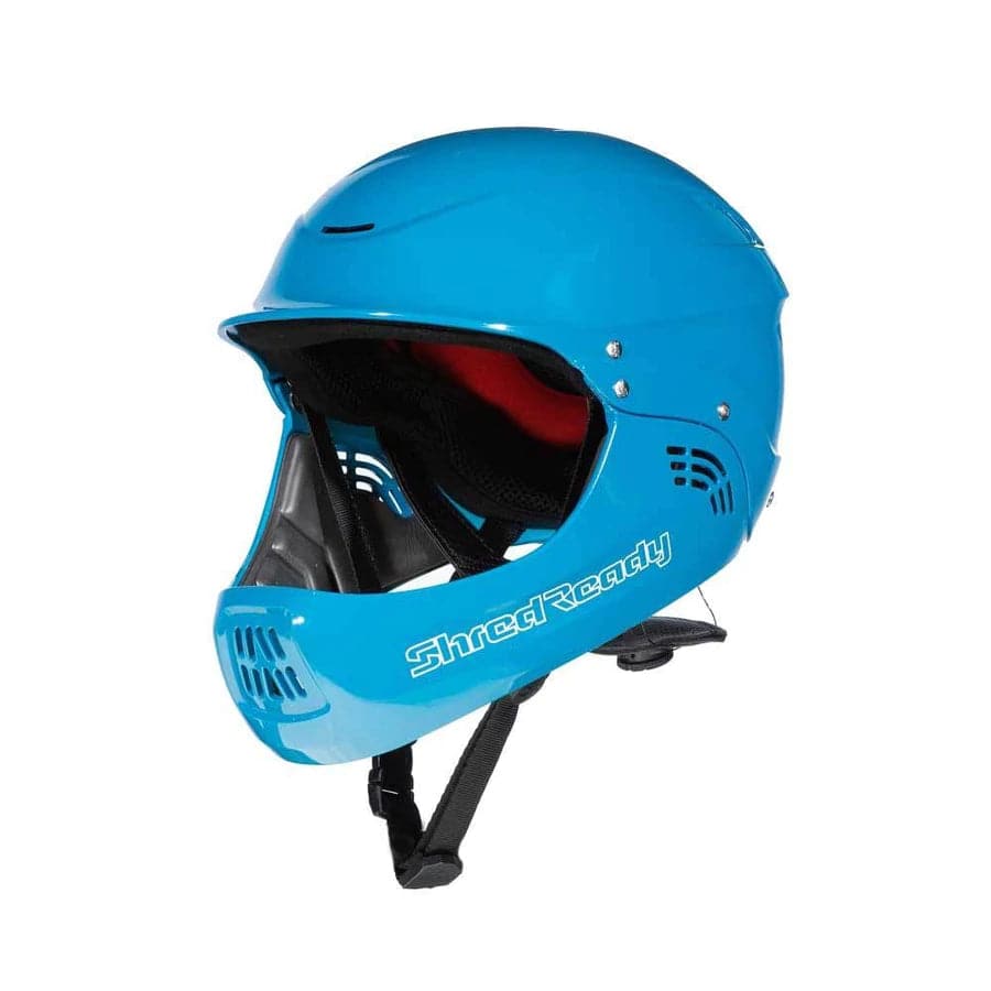 Featuring the Standard Fullface Helmet helmet manufactured by Shred Ready shown here from a third angle.