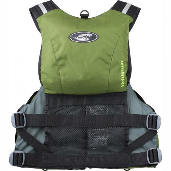 Featuring the Fisherman PFD fishing pfd, men's pfd manufactured by Stohlquist shown here from a second angle.