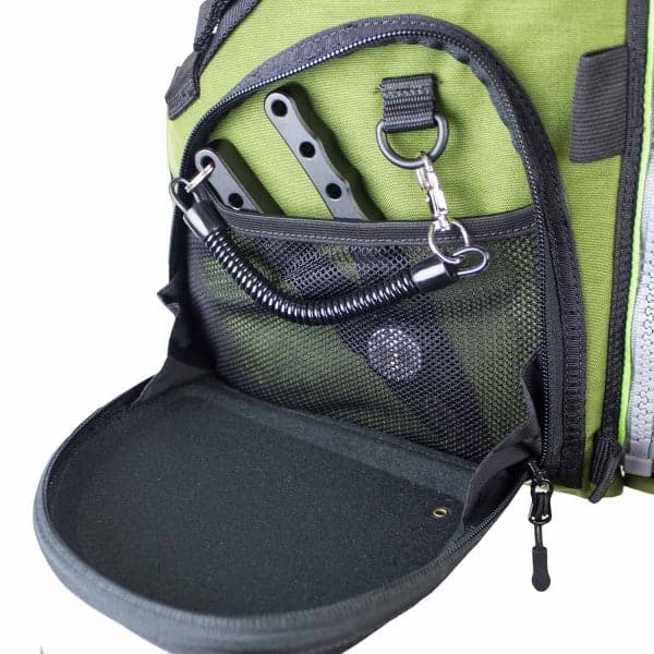 Featuring the Fisherman PFD fishing pfd, men's pfd manufactured by Stohlquist shown here from a third angle.