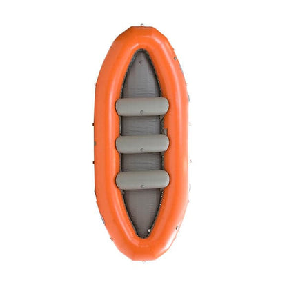 Featuring the Super Duper Puma 14 fishing raft, raft manufactured by AIRE shown here from a second angle.