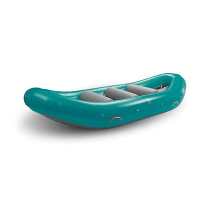 Featuring the Super Duper Puma 14 fishing raft, raft manufactured by AIRE shown here from a tenth angle.