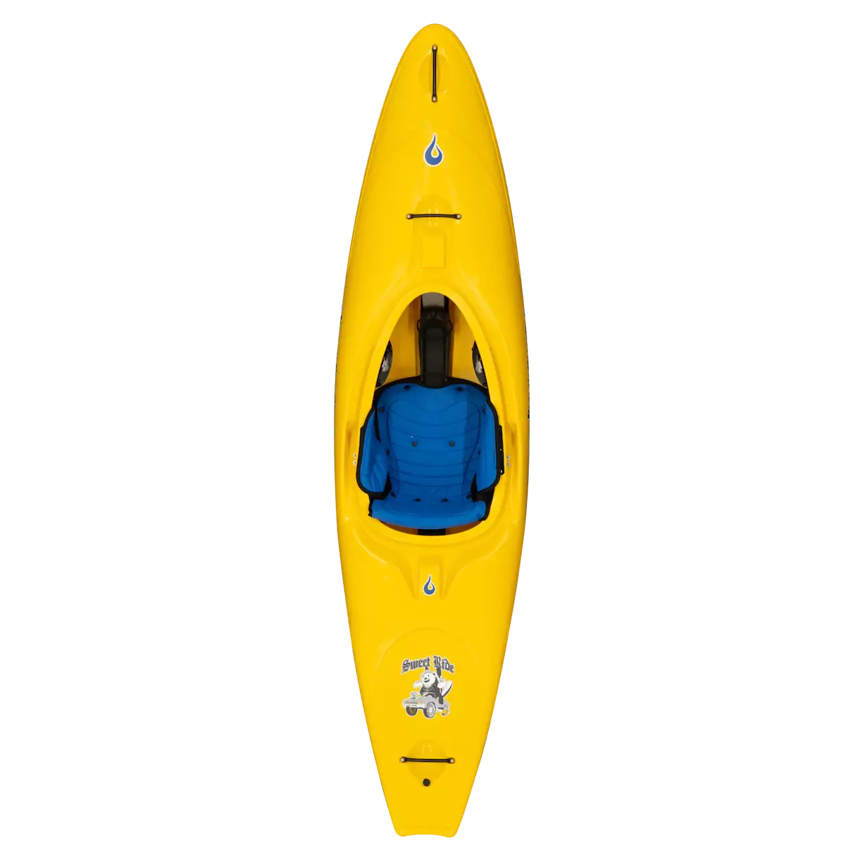 Featuring the Sweet Ride new, play boat, pre-order, river runner kayak manufactured by LiquidLogic shown here from a second angle.