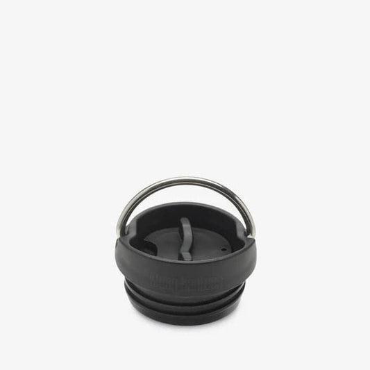 Featuring the Café Cap TKWide camp, camp cup, dishes, kitchen, replacement lid manufactured by Klean Kanteen shown here from one angle.