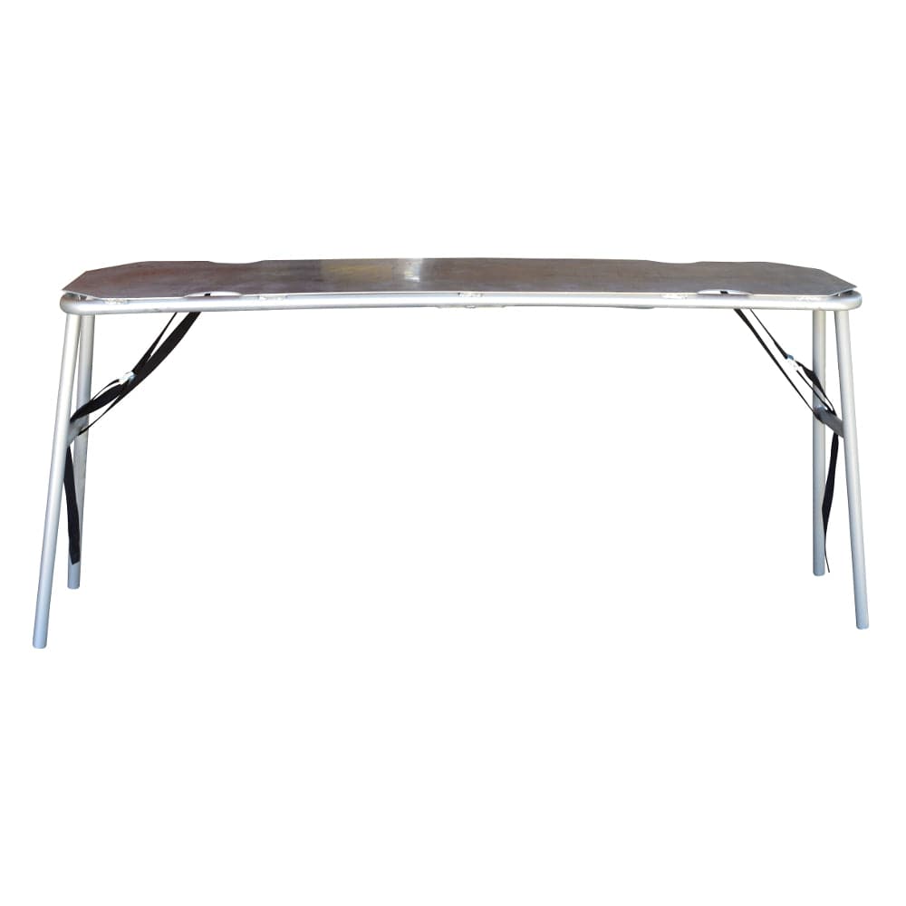 Featuring the Aluminum Camp Table table manufactured by Salamander shown here from a fifth angle.