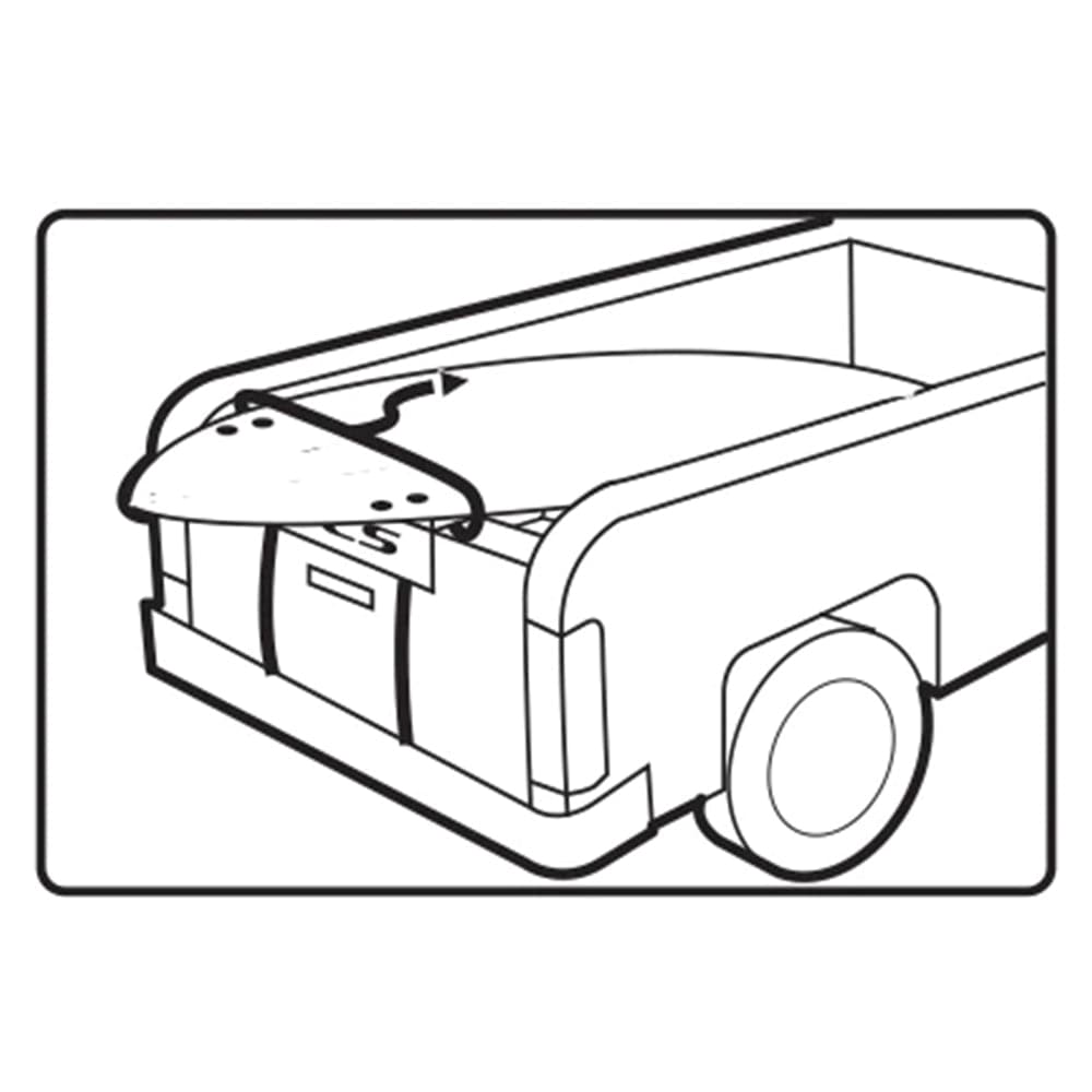 Featuring the FCS Tail Gate System sup accessory, sup fin manufactured by FCS shown here from a third angle.