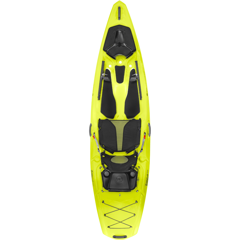 Featuring the Targa sit-on-top rec / touring kayak manufactured by Wilderness Systems shown here from a fifth angle.
