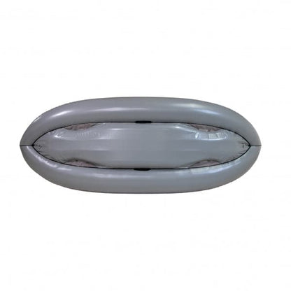 Featuring the Tributary Tater IK ducky, inflatable kayak manufactured by AIRE shown here from a fifth angle.