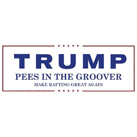 Featuring the Trump Pees in the Groover Sticker coozie, misc personal gear manufactured by Coyote shown here from one angle.