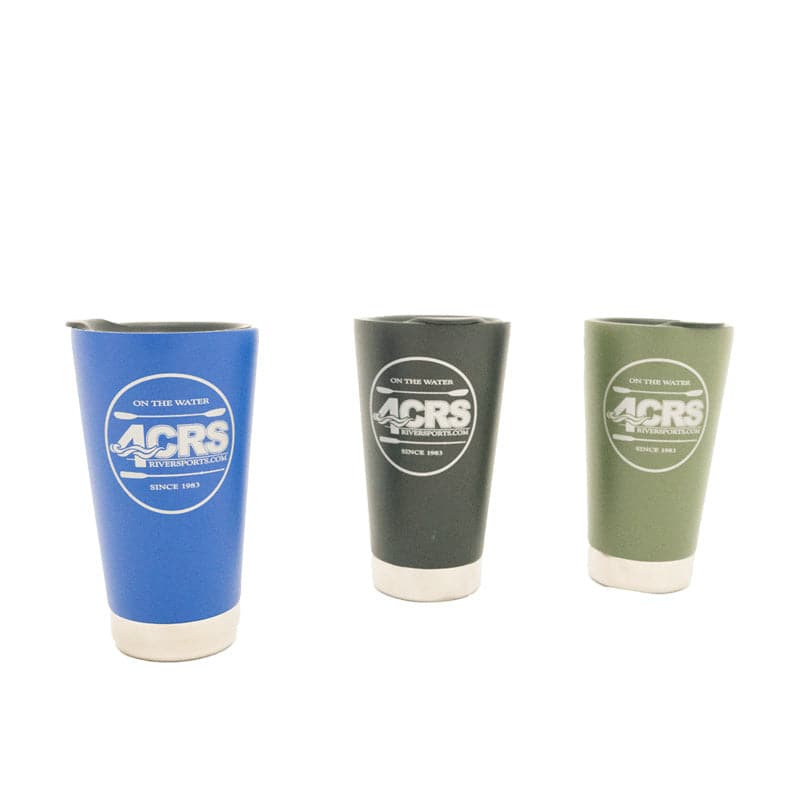 Featuring the 4CRS Tumbler 16oz 4crs logo wear, dishes manufactured by Klean Kanteen shown here from a fourth angle.
