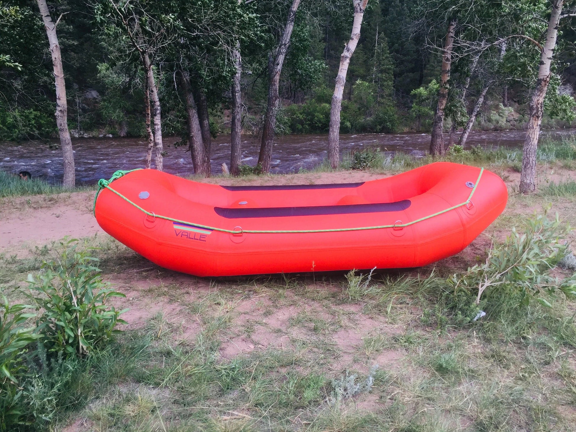 Featuring the Taquito 9' Raft raft manufactured by Valle shown here from a second angle.