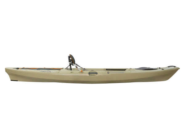 Featuring the Tarpon 105 & 120 fishing kayak, sit-on-top rec / touring kayak manufactured by Wilderness Systems shown here from a second angle.