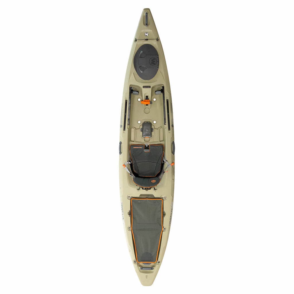 Featuring the Tarpon 105 & 120 fishing kayak, sit-on-top rec / touring kayak manufactured by Wilderness Systems shown here from a ninth angle.