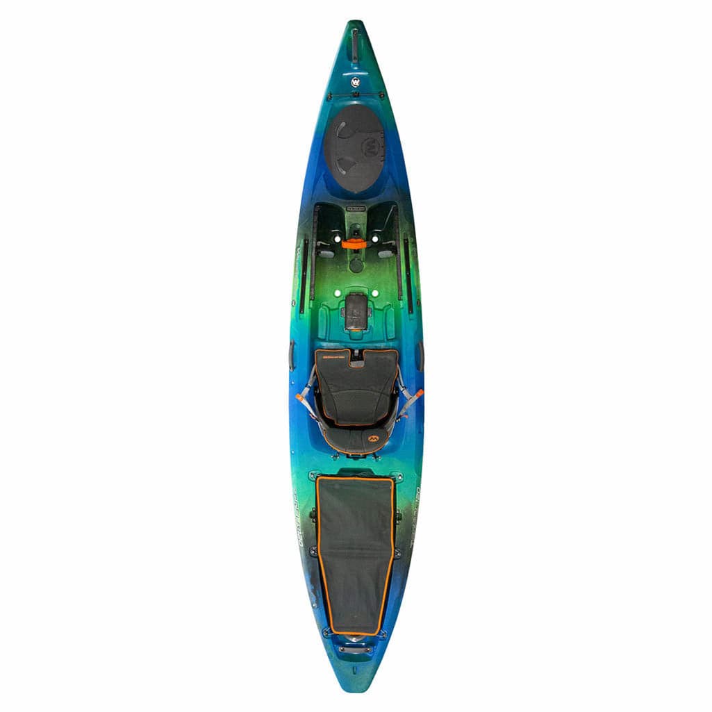 Featuring the Tarpon 105 & 120 fishing kayak, sit-on-top rec / touring kayak manufactured by Wilderness Systems shown here from a tenth angle.