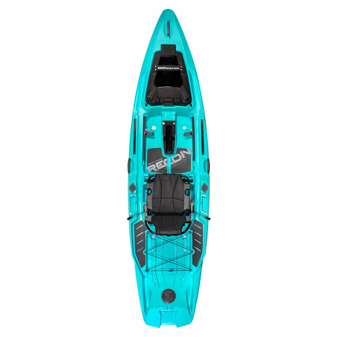 Featuring the Recon 12 Fishing Kayak  manufactured by Wilderness Systems shown here from one angle.