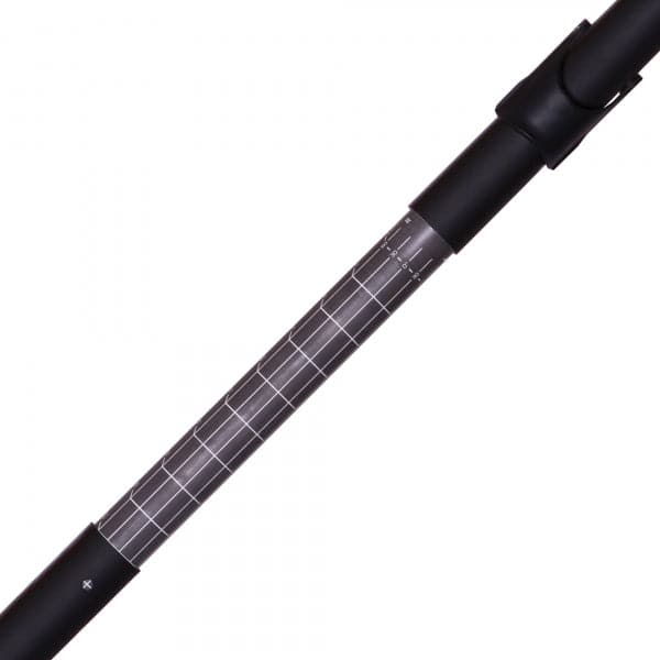 Featuring the Tybee FG Adjustable Paddle fishing kayak paddle, fishing paddle, touring / rec paddle manufactured by Werner shown here from a fourth angle.