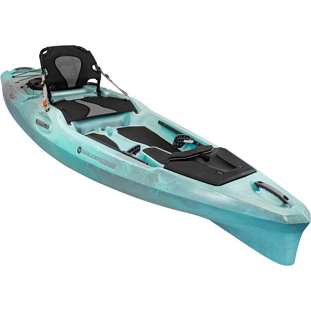 Featuring the Targa sit-on-top rec / touring kayak manufactured by Wilderness Systems shown here from a second angle.
