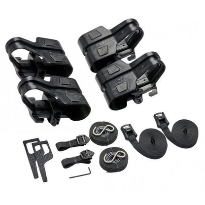 Featuring the Big Catch bike mount, fishing accessory, heavy duty mount, rec kayak accessory, snow mount, tour kayak accessory, transport, water mount manufactured by Yakima shown here from a sixth angle.