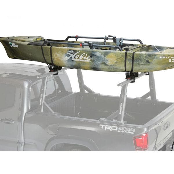 Featuring the Big Catch bike mount, fishing accessory, heavy duty mount, rec kayak accessory, snow mount, tour kayak accessory, transport, water mount manufactured by Yakima shown here from a second angle.