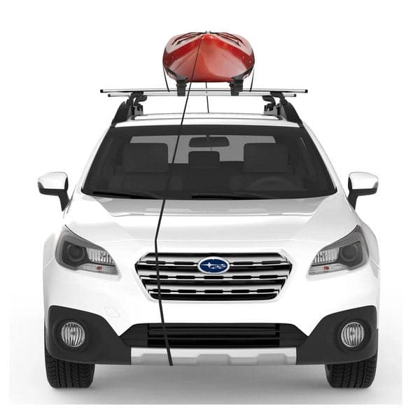 Featuring the Deckhand Kayak Saddles bike mount, fishing accessory, rec kayak accessory, snow mount, tour kayak accessory, transport, water mount manufactured by Yakima shown here from a second angle.