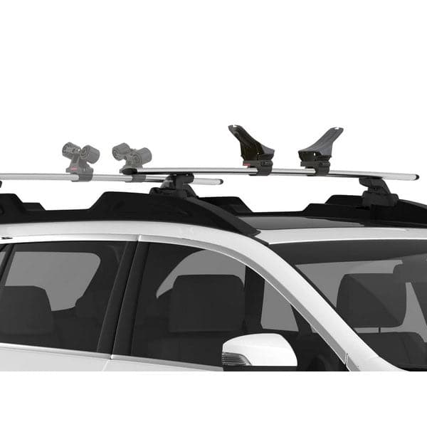 Featuring the Deckhand Kayak Saddles bike mount, fishing accessory, rec kayak accessory, snow mount, tour kayak accessory, transport, water mount manufactured by Yakima shown here from a sixth angle.