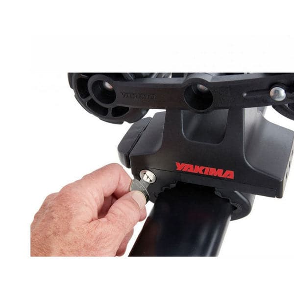 Featuring the HandRoll Kayak Rollers bike mount, fishing accessory, rec kayak accessory, snow mount, tour kayak accessory, transport, water mount manufactured by Yakima shown here from a sixth angle.