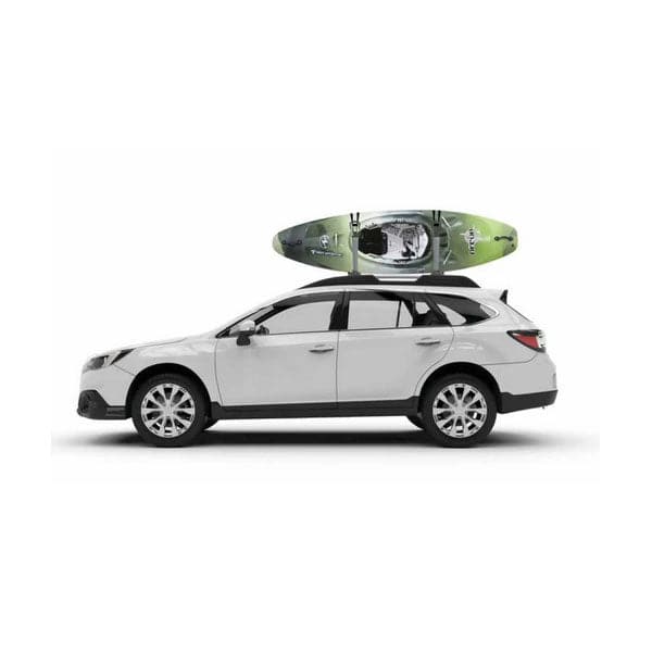 Featuring the BigStack bike mount, rec kayak accessory, snow mount, tour kayak accessory, transport, water mount manufactured by Yakima shown here from a fifth angle.