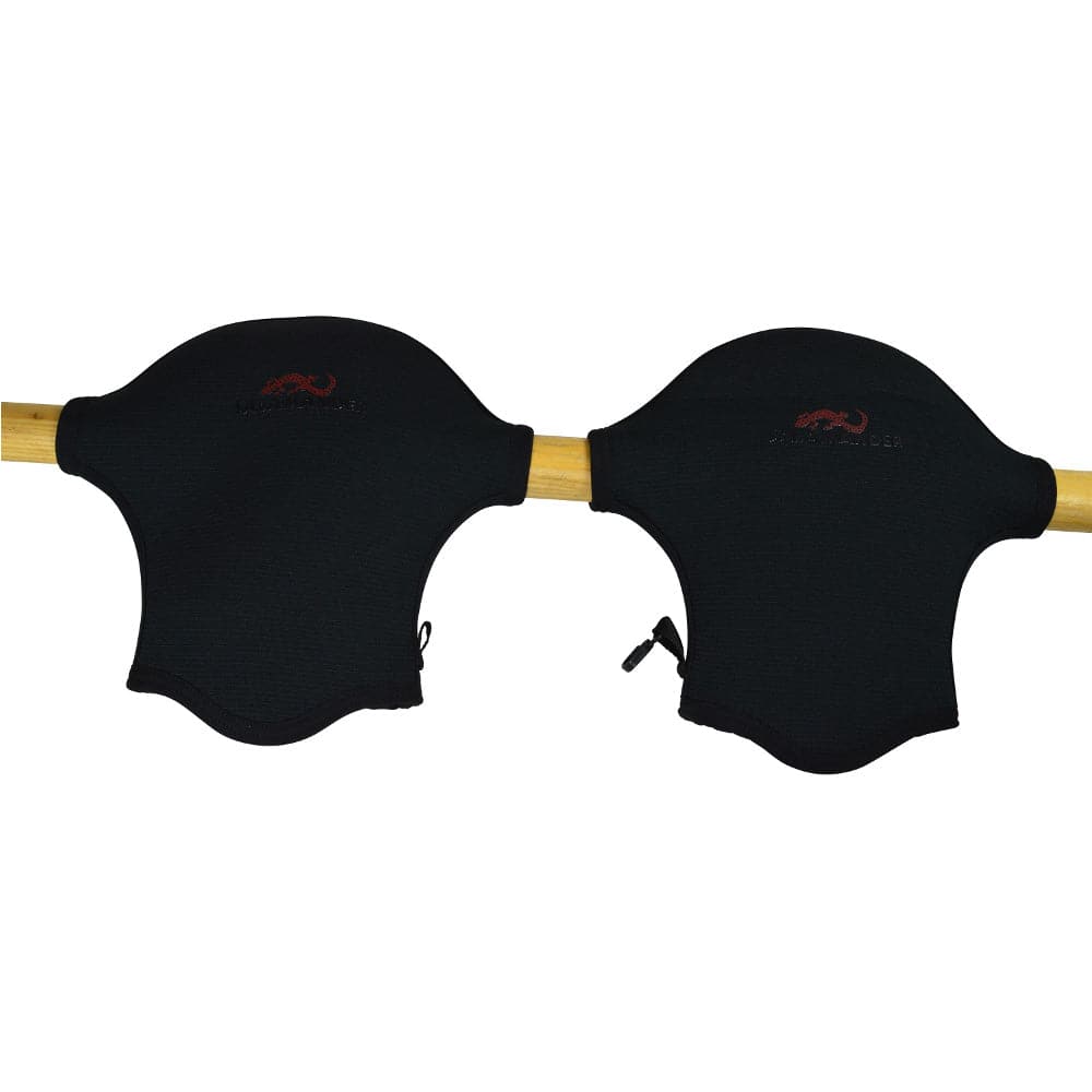 Featuring the Yampa Pogies glove, pogie, skull cap manufactured by Salamander shown here from a third angle.