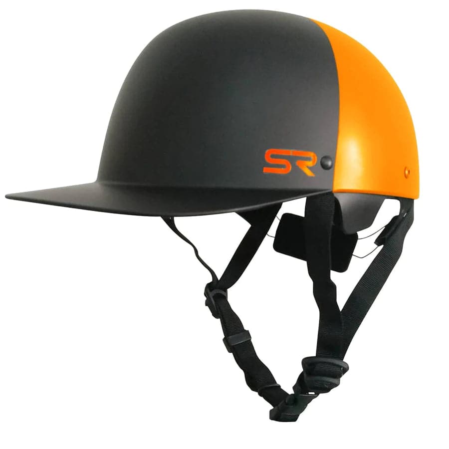Featuring the Zeta Helmet helmet manufactured by Shred Ready shown here from an eighth angle.