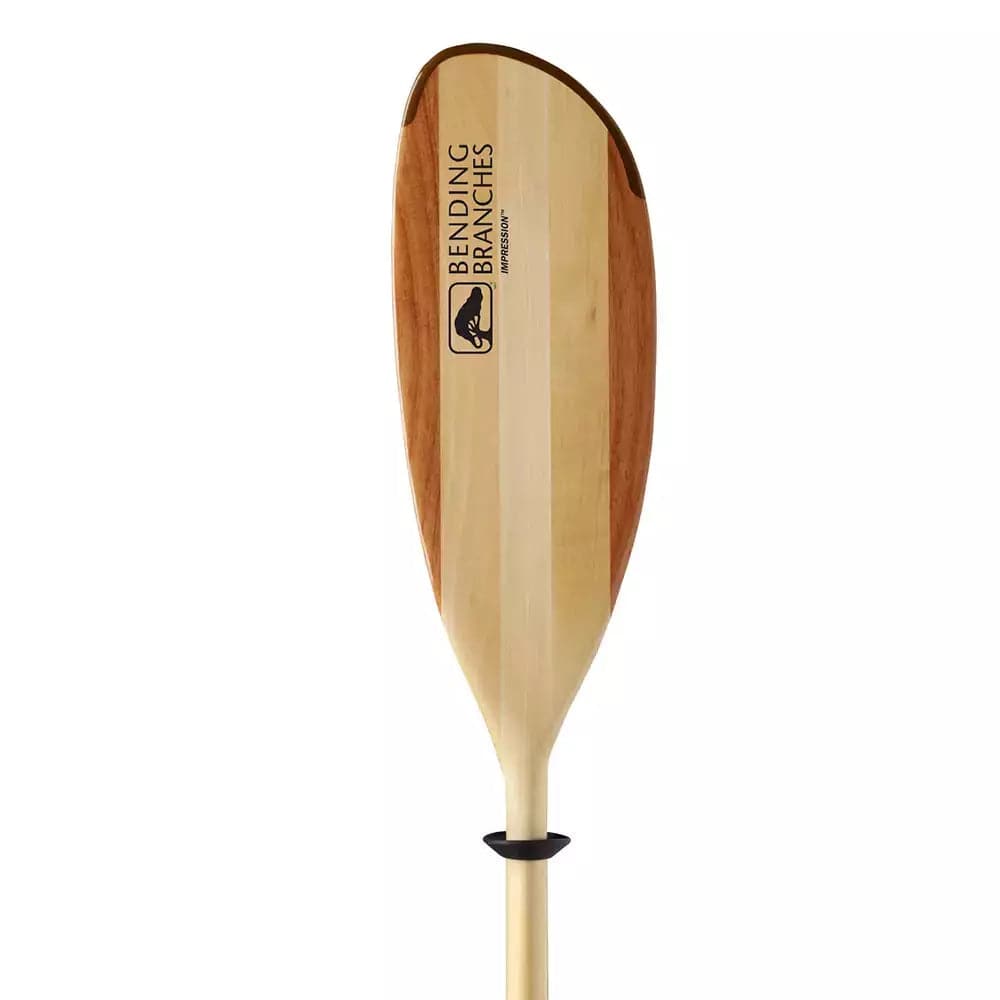 Featuring the Impression 2pc Paddle fishing kayak paddle, fishing paddle, touring / rec paddle manufactured by AquaBound shown here from one angle.