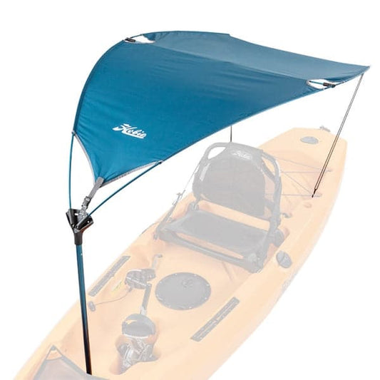 Featuring the Bimini hobie accessory manufactured by Hobie shown here from one angle.