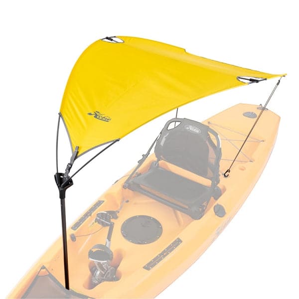 Featuring the Bimini hobie accessory manufactured by Hobie shown here from a third angle.