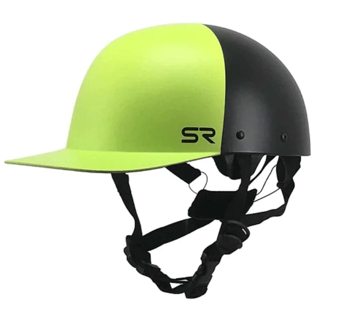 Featuring the Zeta Helmet helmet manufactured by Shred Ready shown here from one angle.