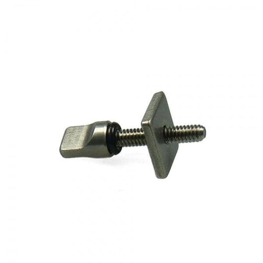 Featuring the Fin Screw - Thumb sup accessory, sup fin manufactured by Hala shown here from one angle.