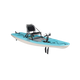Featuring the Lynx 11 fishing kayak, pedal drive kayak manufactured by Hobie shown here from a seventh angle.