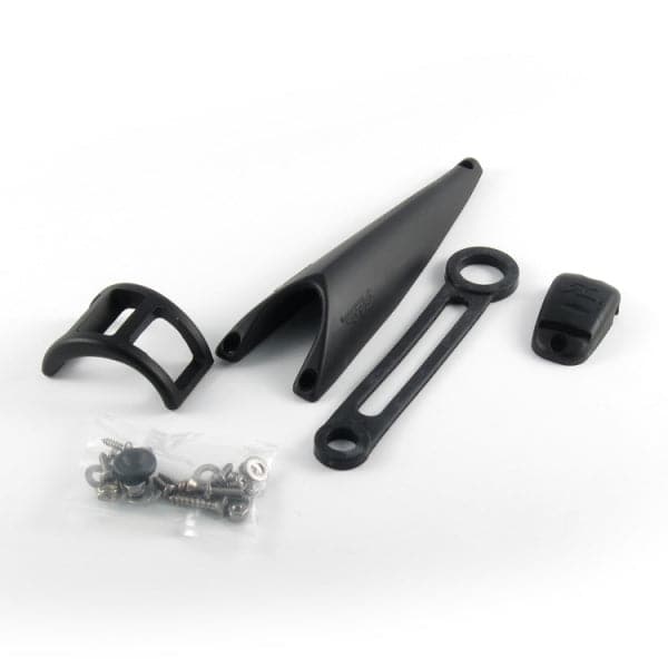 Featuring the Horizontal Rod Holder Kit fishing accessory, hobie accessory manufactured by Hobie shown here from a third angle.