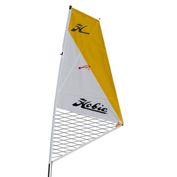 Featuring the Mirage Sail Kit hobie accessory manufactured by Hobie shown here from a fifth angle.