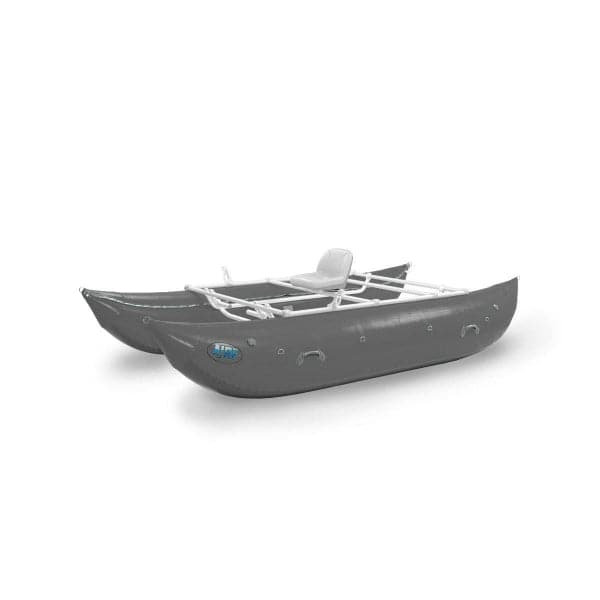 Featuring the Lion Cataraft cataraft manufactured by AIRE shown here from an eighth angle.