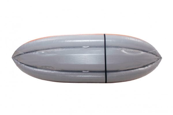 Featuring the Lynx I Inflatable Kayak ducky, inflatable kayak manufactured by AIRE shown here from a fourth angle.