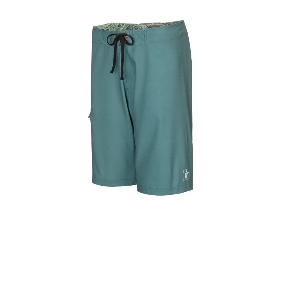 Featuring the Heshie Short M's men's swim wear manufactured by Immersion Research shown here from a second angle.