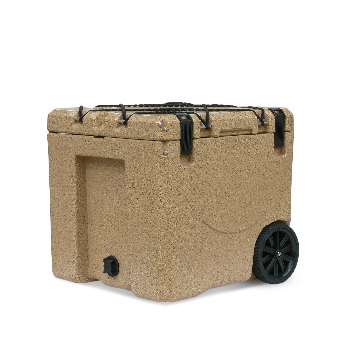 Featuring the Mule 30 Cooler cooler manufactured by Canyon shown here from a second angle.