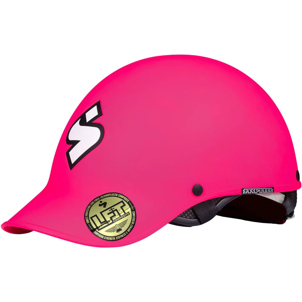 Featuring the Strutter Helmet gift for kayaker, gift for paddle boader, helmet manufactured by Sweet shown here from one angle.