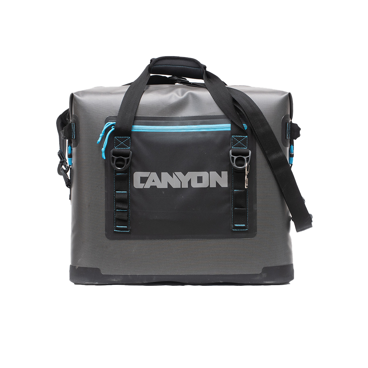 Featuring the Nomad Series Soft Cooler cooler manufactured by Canyon shown here from a second angle.