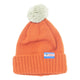Featuring the 4CRS Pom Pom Beanie 4crs logo wear manufactured by 4CRS shown here from a third angle.