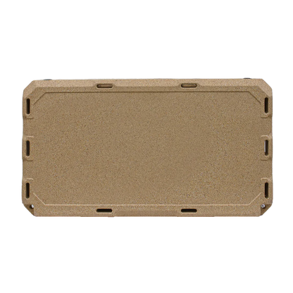 Inspired by Canyon Coolers' PRO Series, this tan smartphone case has rounded corners, precise cutouts, and a robust design for durability. It includes a lifetime warranty for peace of mind.