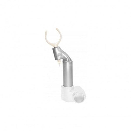 The Oar Towers-Standard by Down River Equipment, with its silver prosthetic arm and white hook attachment, boasts elegant design and versatility, embodying the strength and precision akin to an Oar Lock's resilience in navigating life's challenges.