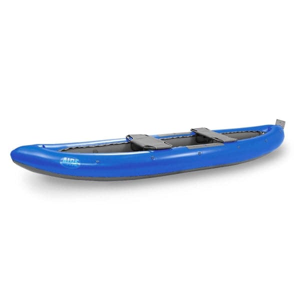 Featuring the Traveler Inflatable Canoe canoe, ducky, inflatable kayak manufactured by AIRE shown here from a second angle.