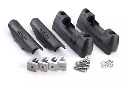 a set of Yakima Landing Pads for a motorcycle